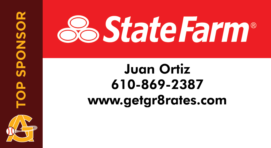 Thank You AGALL Top Sponsor State Farm!