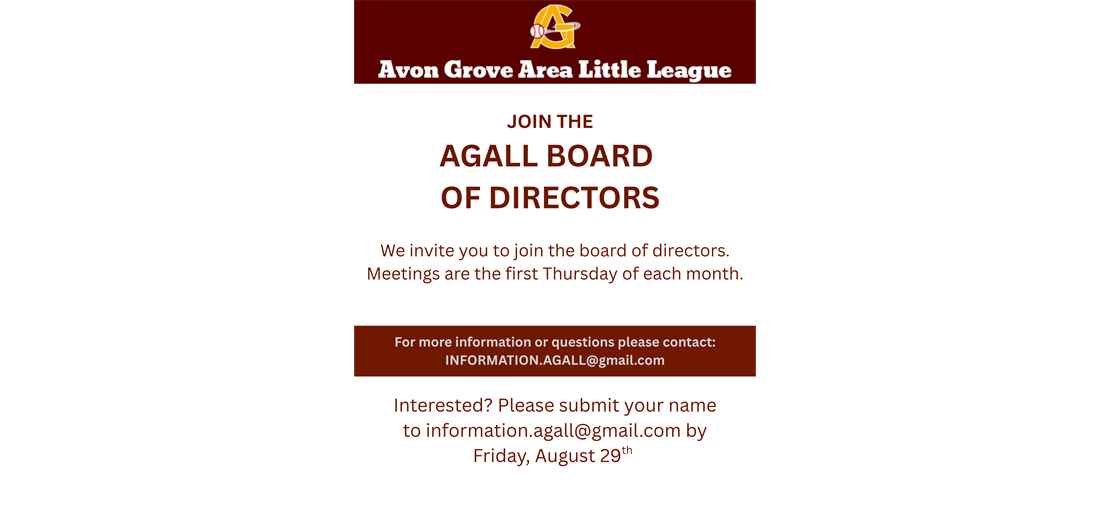 Join the AGALL Board of Directors!