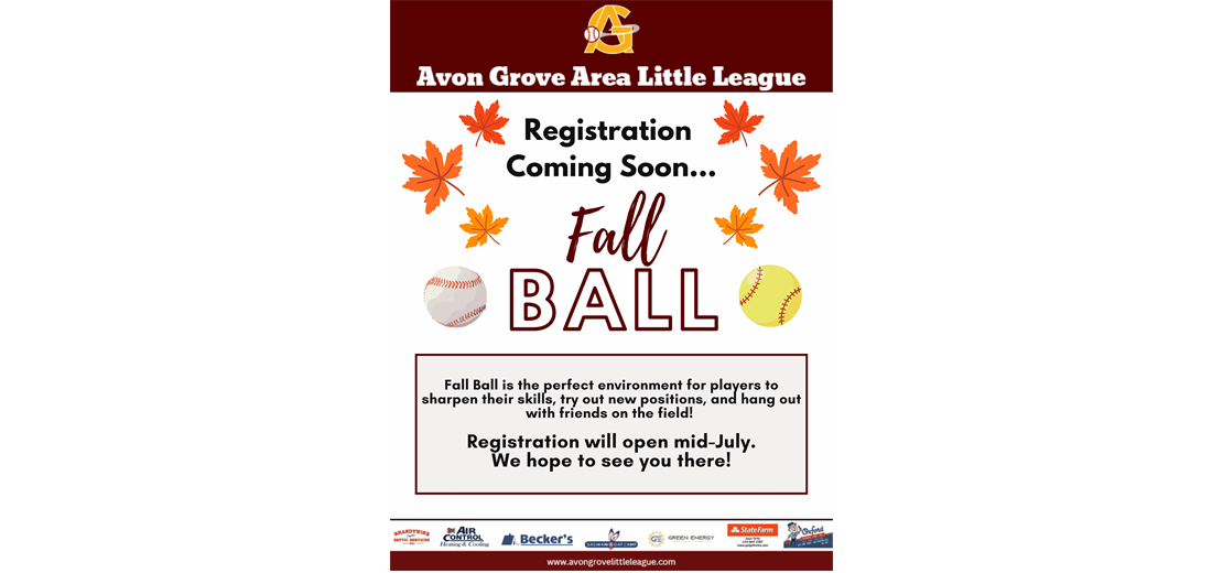 Fall Ball Coming Soon!